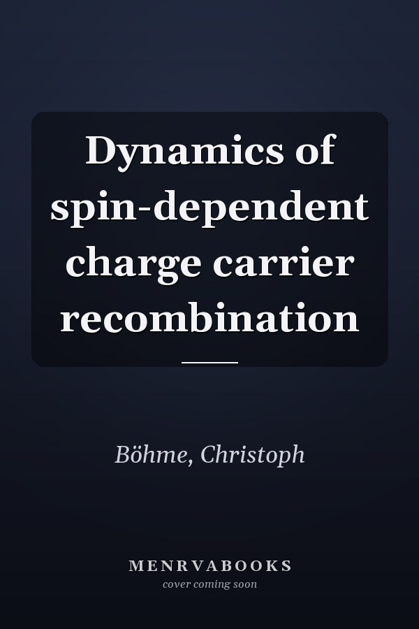 Dynamics of spin-dependent charge carrier recombination