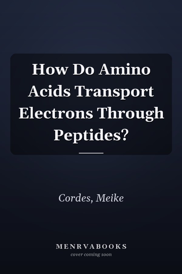 How Do Amino Acids Transport Electrons Through Peptides?