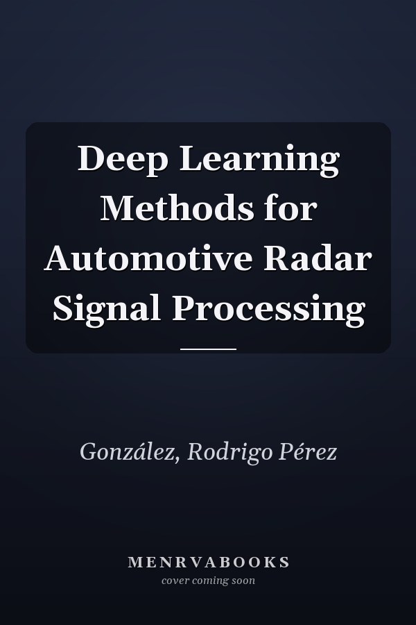 Deep Learning Methods for Automotive Radar Signal Processing