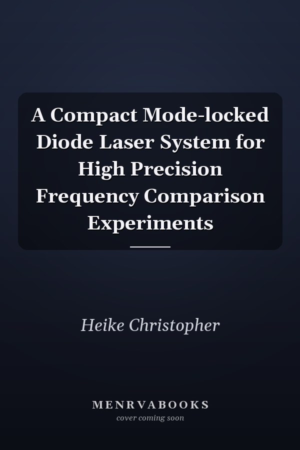 A Compact Mode-locked Diode Laser System for High Precision Frequency Comparison Experiments