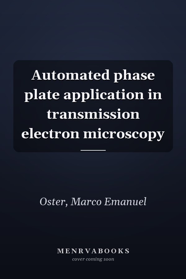 Automated phase plate application in transmission electron microscopy