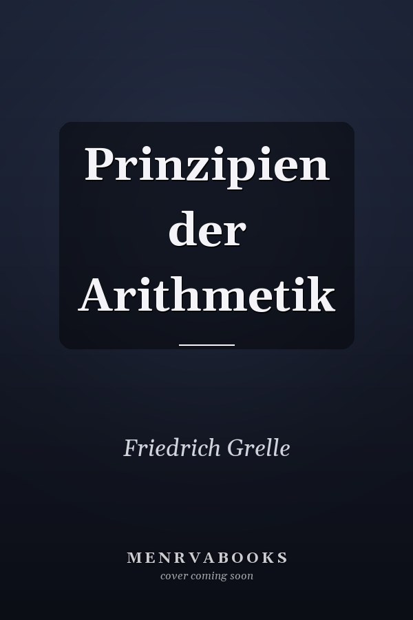 Prinzipien der Arithmetik