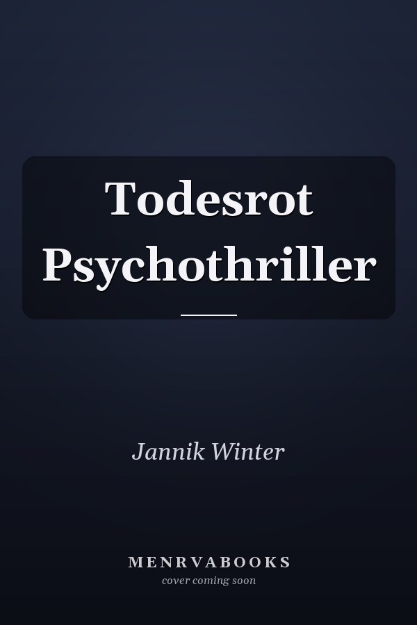 Todesrot Psychothriller