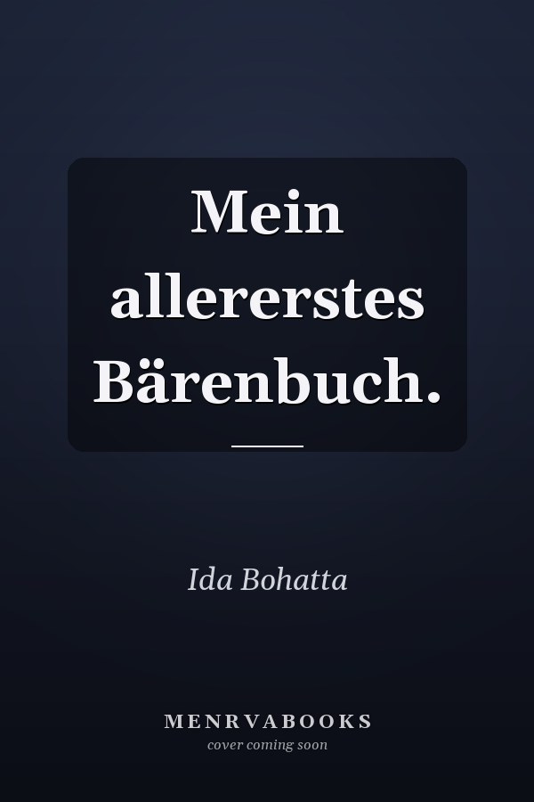 Mein allererstes Bärenbuch.