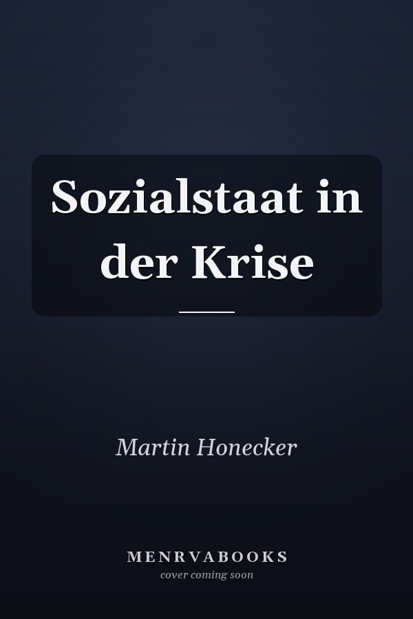 Sozialstaat in der Krise