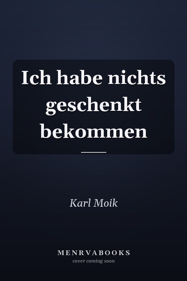 Ich habe nichts geschenkt bekommen