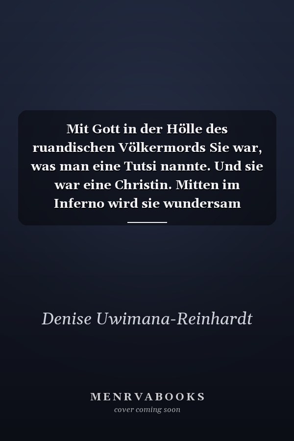 Mit Gott in der Hölle des ruandischen Völkermords Sie war, was man eine Tutsi nannte. Und sie war eine Christin. Mitten im Inferno wird sie wundersam bewahrt. Mit gutem Grund: Auf sie wartet ein Auftrag der Liebe ...