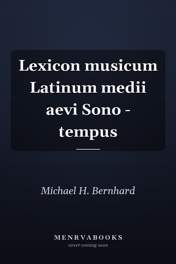 Lexicon musicum Latinum medii aevi Sono - tempus