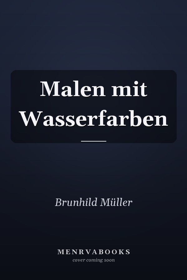 Malen mit Wasserfarben
