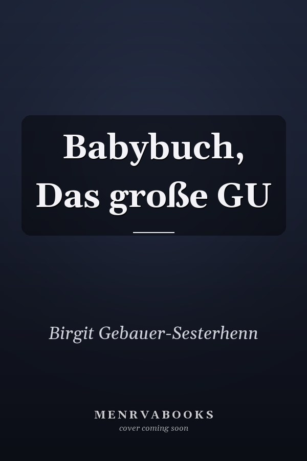 Babybuch, Das große GU