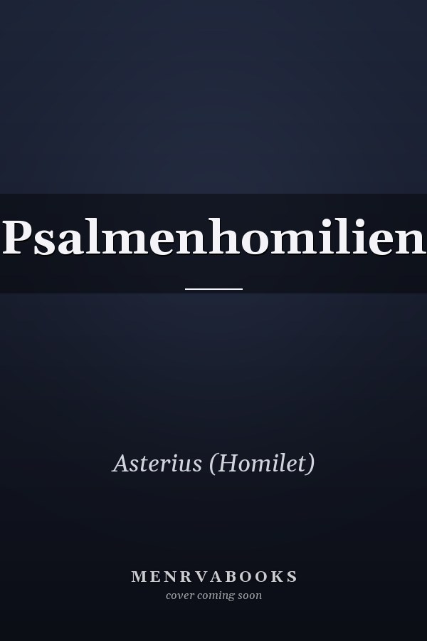 Psalmenhomilien
