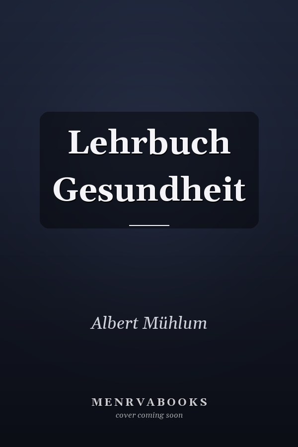 Lehrbuch Gesundheit