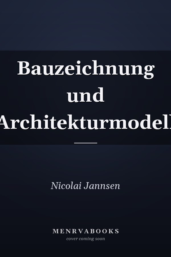 Bauzeichnung und Architekturmodell