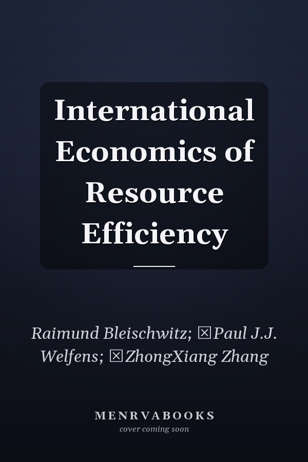 International Economics of Resource Efficiency