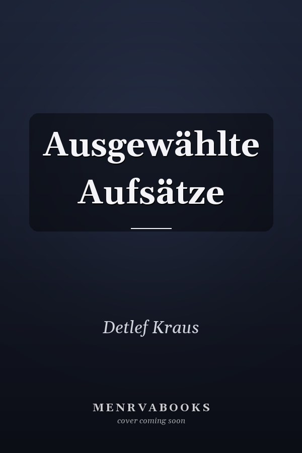 Ausgewählte Aufsätze