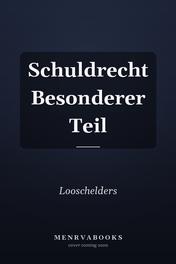 Schuldrecht Besonderer Teil