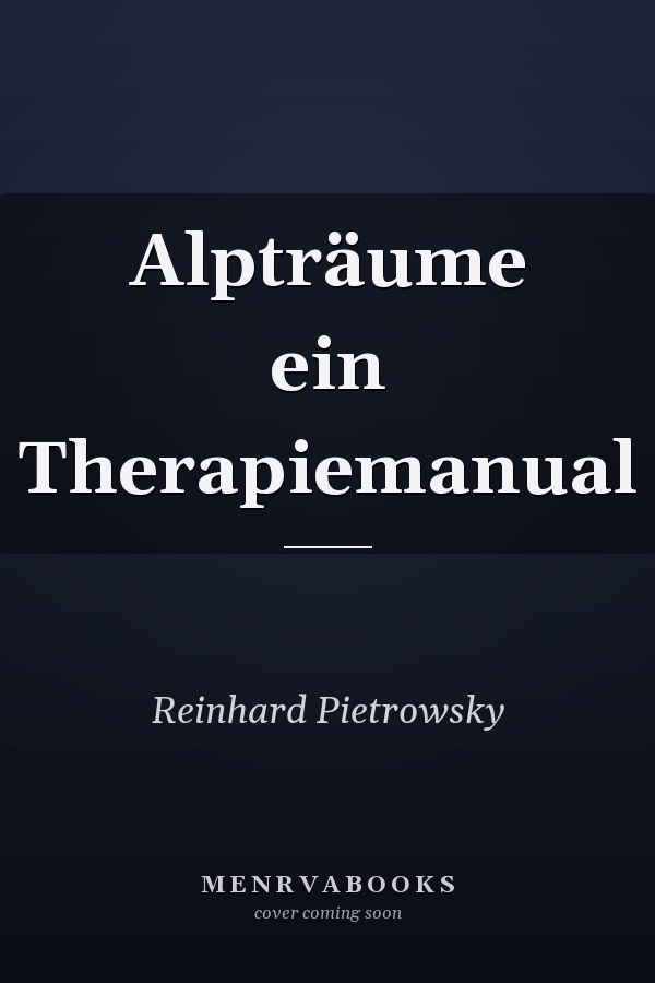 Alpträume ein Therapiemanual