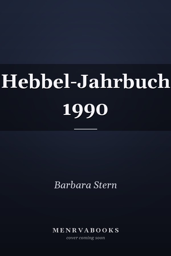 Hebbel-Jahrbuch 1990