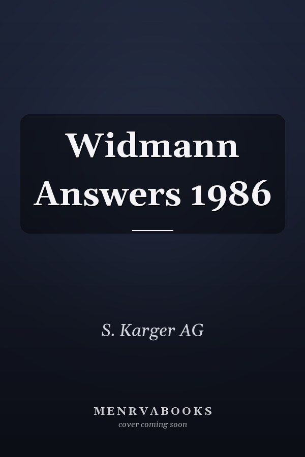Widmann Answers 1986
