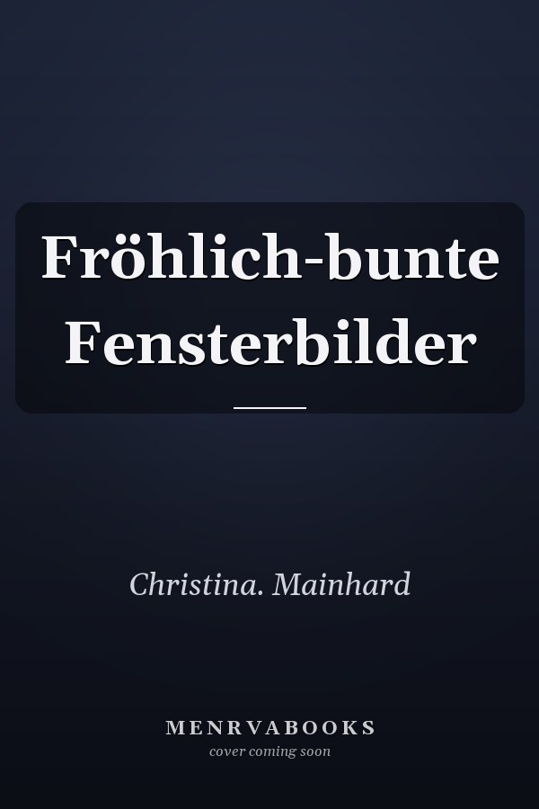 Fröhlich-bunte Fensterbilder