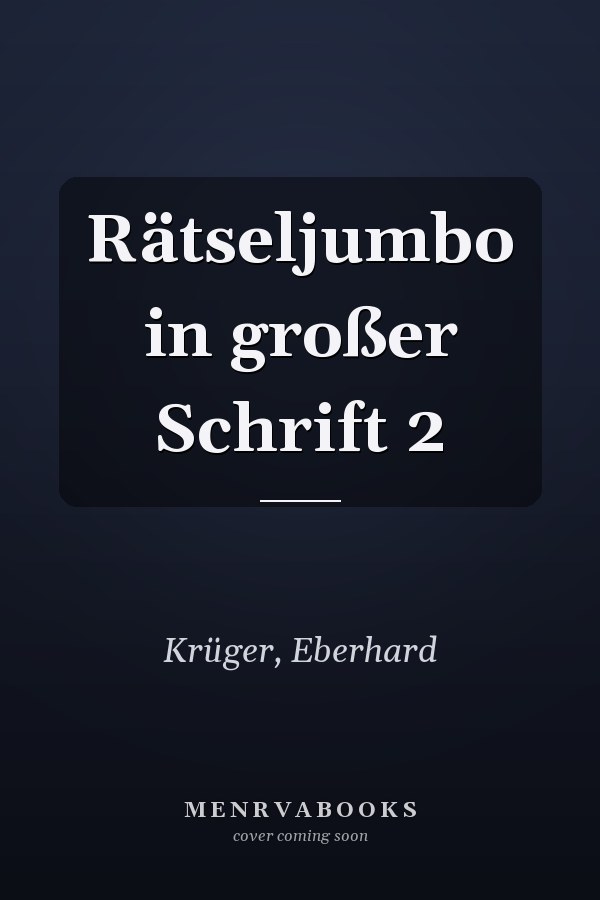 Rätseljumbo in großer Schrift 2