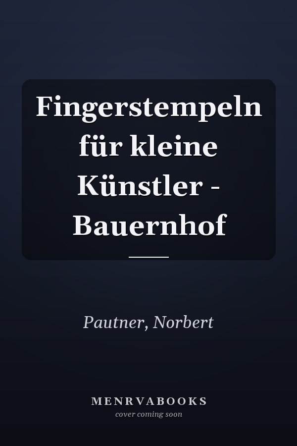 Fingerstempeln für kleine Künstler - Bauernhof