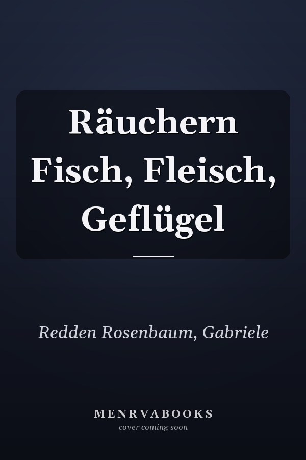 Räuchern Fisch, Fleisch, Geflügel