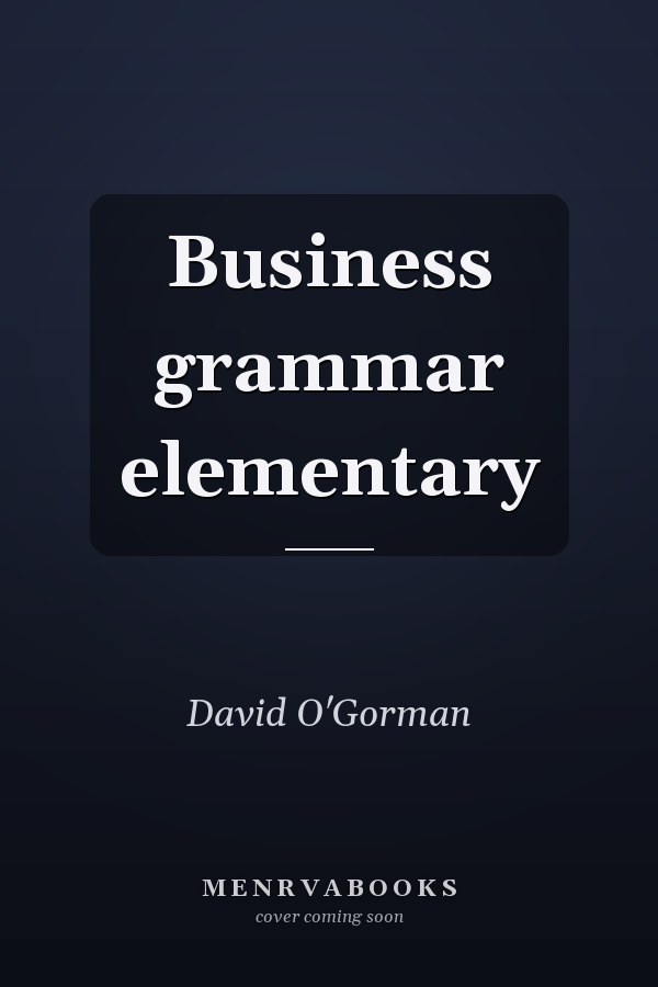 Business grammar elementary