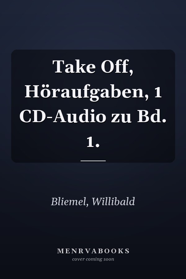 Take Off, Höraufgaben, 1 CD-Audio zu Bd. 1.