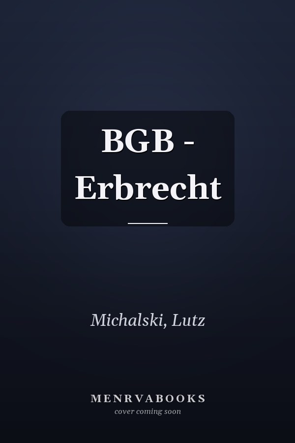 BGB - Erbrecht