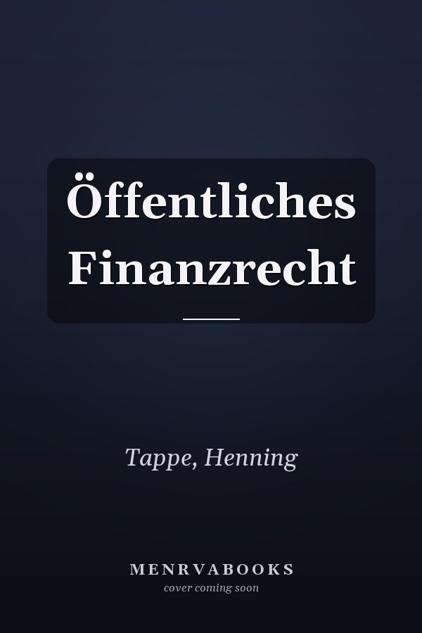 Öffentliches Finanzrecht
