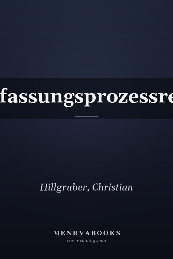 Verfassungsprozessrecht
