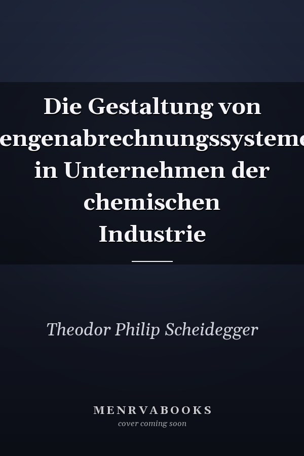 Die Gestaltung von Mengenabrechnungssystemen in Unternehmen der chemischen Industrie