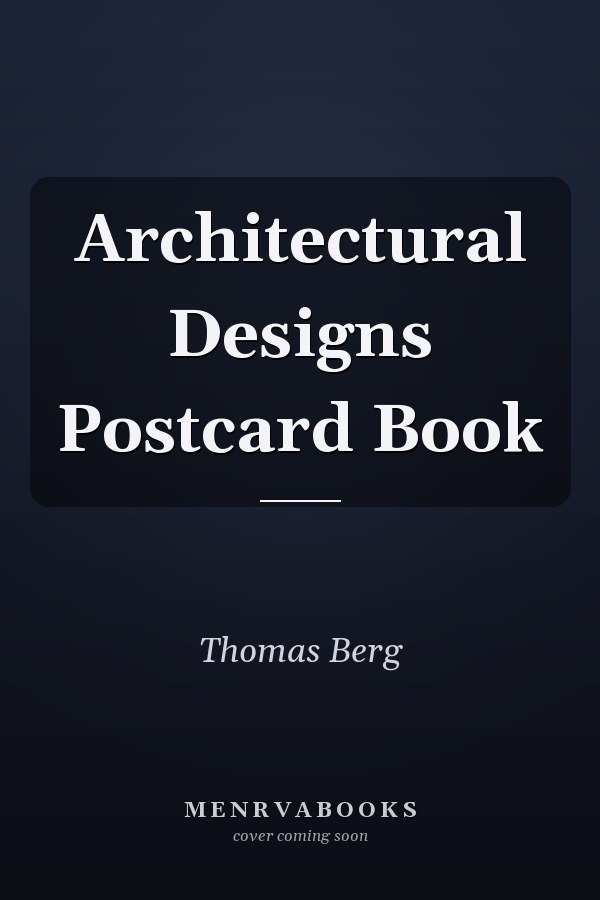 Architectural Designs Postcard Book