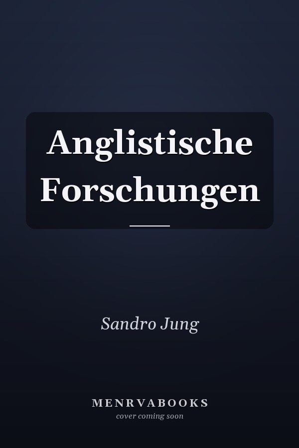 Anglistische Forschungen