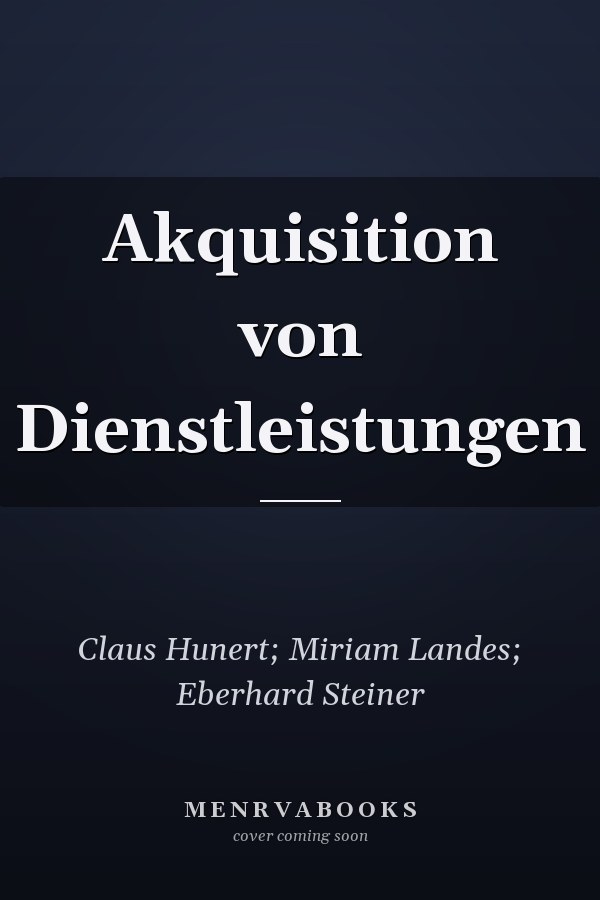 Akquisition von Dienstleistungen