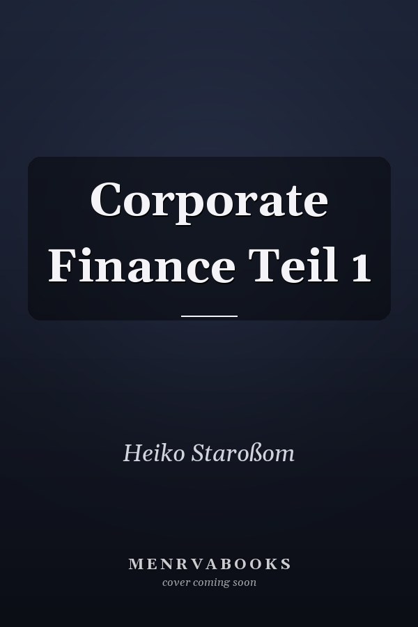Corporate Finance Teil 1