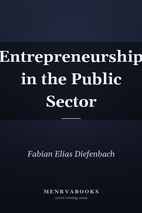 Entrepreneurship in the Public Sector