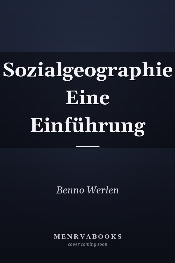 Sozialgeographie Eine Einführung