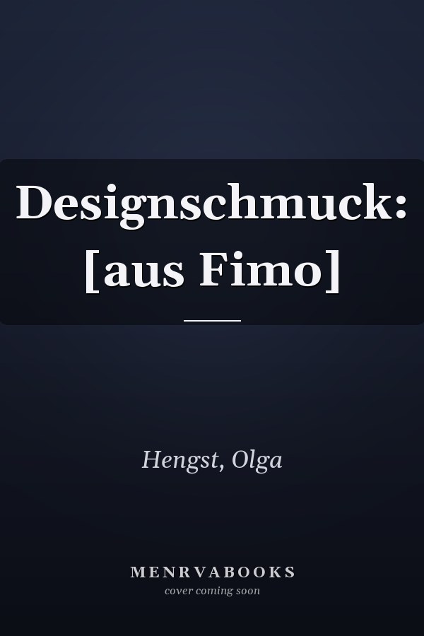Designschmuck: [aus Fimo]