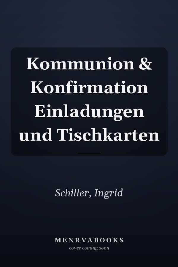 Kommunion & Konfirmation Einladungen und Tischkarten