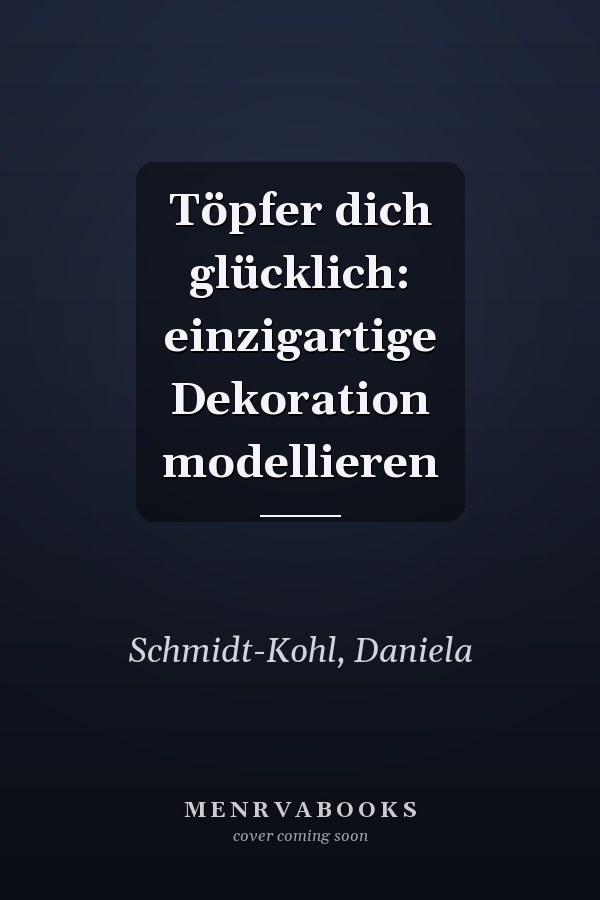 Töpfer dich glücklich: einzigartige Dekoration modellieren