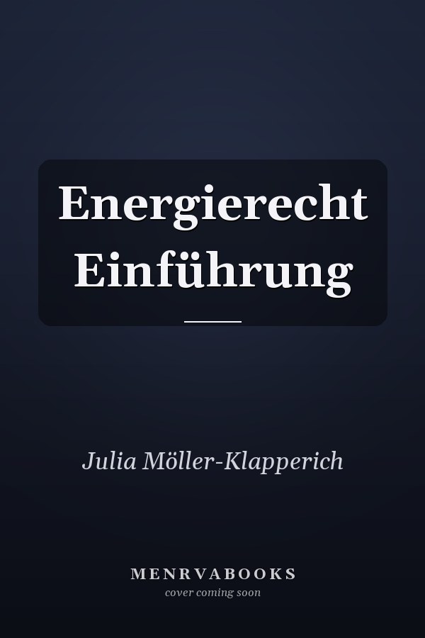 Energierecht Einführung