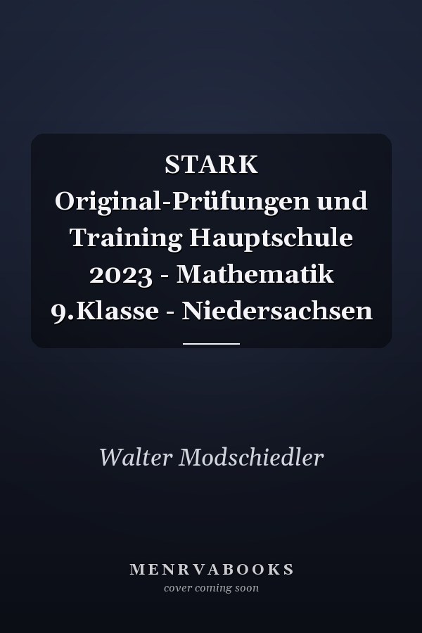 STARK Original-Prüfungen und Training Hauptschule 2023 - Mathematik 9.Klasse - Niedersachsen