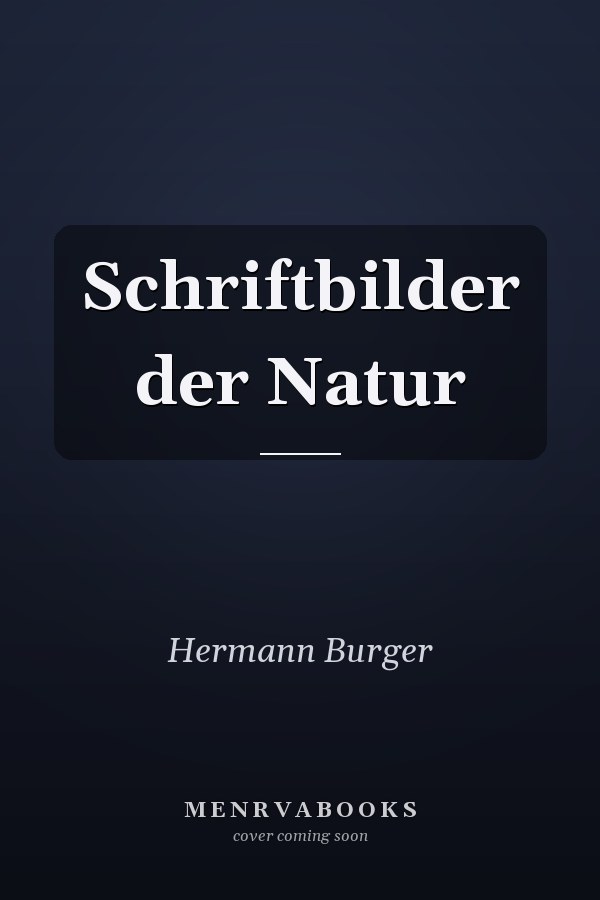 Schriftbilder der Natur