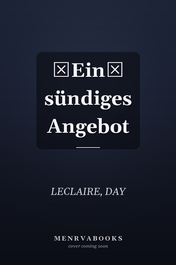 Ein sündiges Angebot