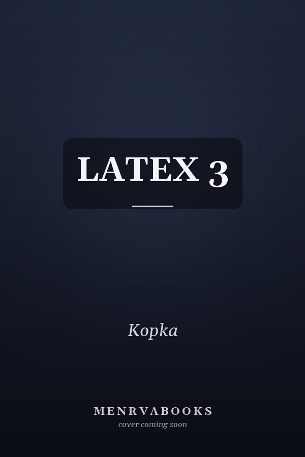 LaTeX 3