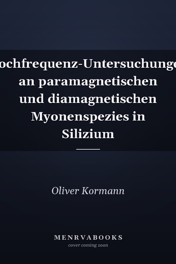 Hochfrequenz-Untersuchungen an paramagnetischen und diamagnetischen Myonenspezies in Silizium