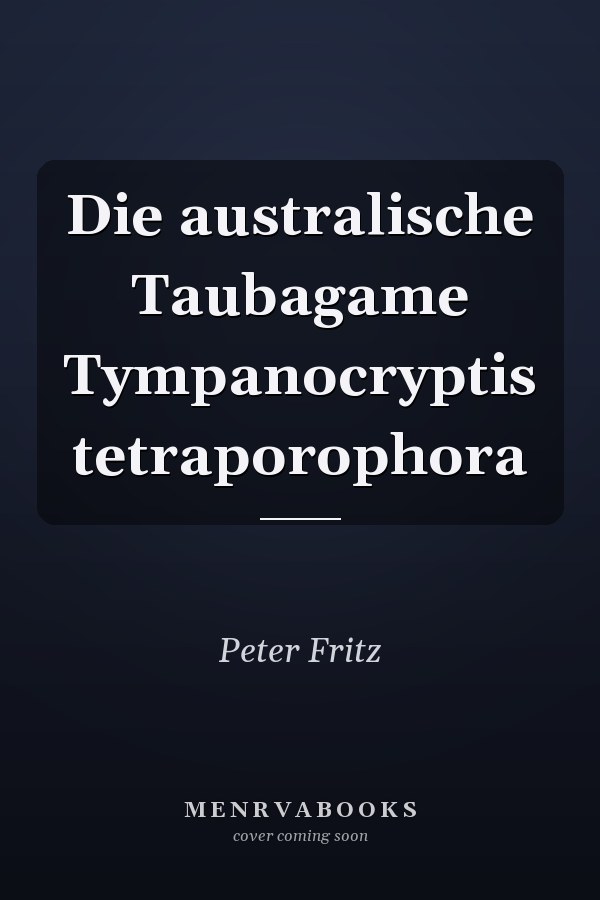 Die australische Taubagame Tympanocryptis tetraporophora