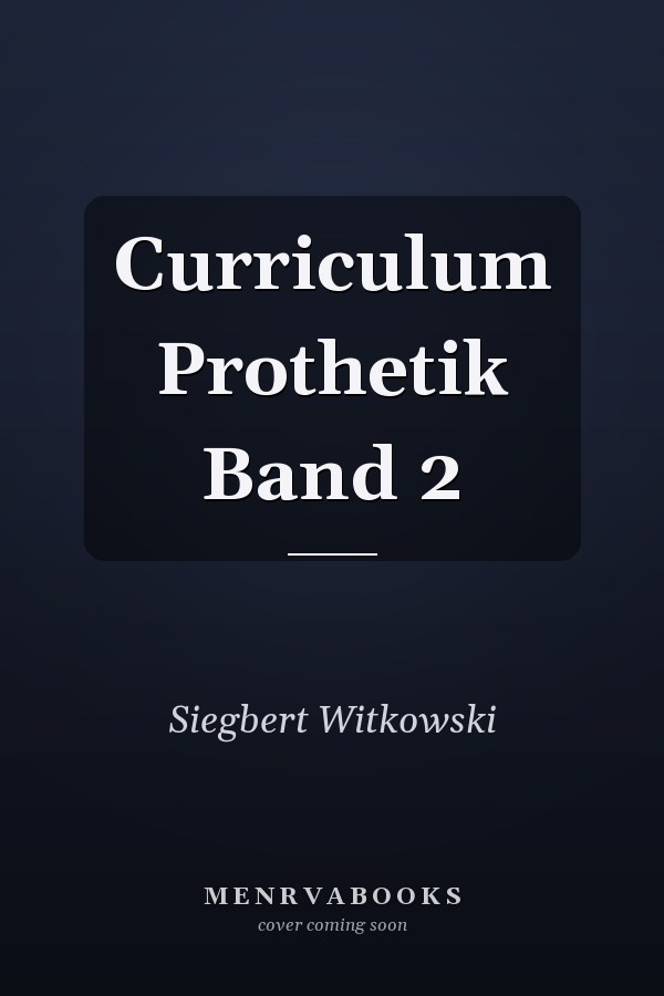 Curriculum Prothetik Band 2